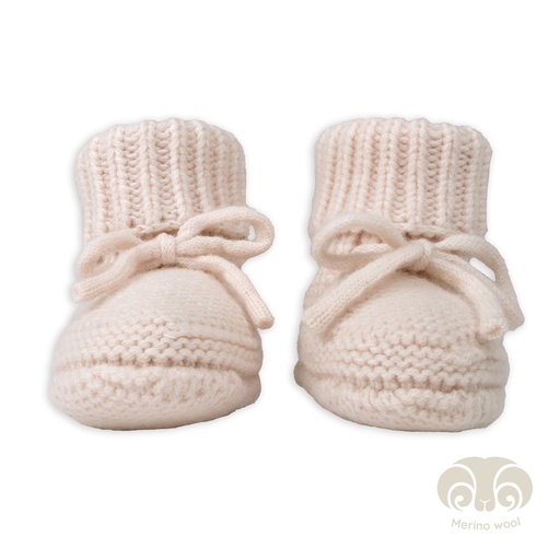 [443511] Lodger | Babyslofjes Merino Wol Birch 0-6M