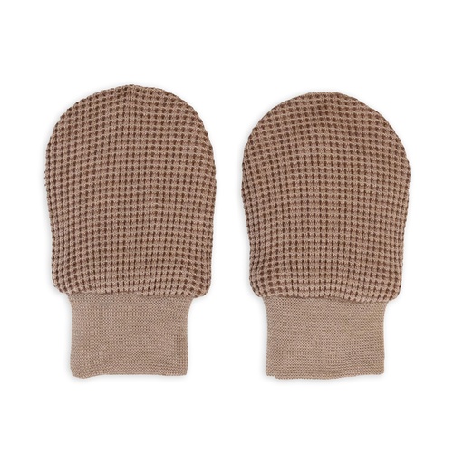 [463879] ANTIKRABWANTJES, Ciumbelle, beige, bruin, katoen, vanaf 0 tot 4 maand, 1 paar