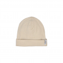[464086] MUTS, Seersucker, birch, M:50-68, 0-6 m , boys/girls, ecru, Beanie, uni/plooien, bolmodel/geboortemuts, katoen