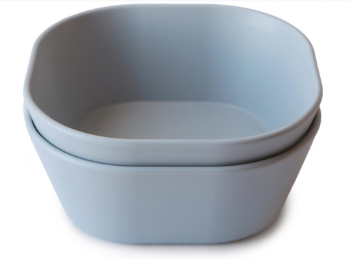 [396249] KOM, Bowls Square, vierkant, cloud, blauw, uni, PP, 2 stuk(s), bord