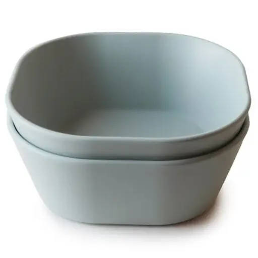 [406377] KOM, Bowls Square, vierkant, sage, groen, uni, PP, 2 stuk(s), bord