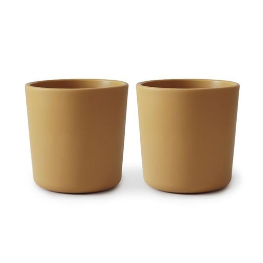 [406381] DRINKBEKER, Cup, mosterd, geel, uni, polypropyleen, 2 stuk(s)