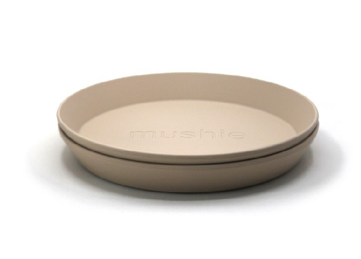 [411499] PLAT BORD, Plates Round, rond, vanilla, ecru, uni, PP, 2 stuk(s), bord