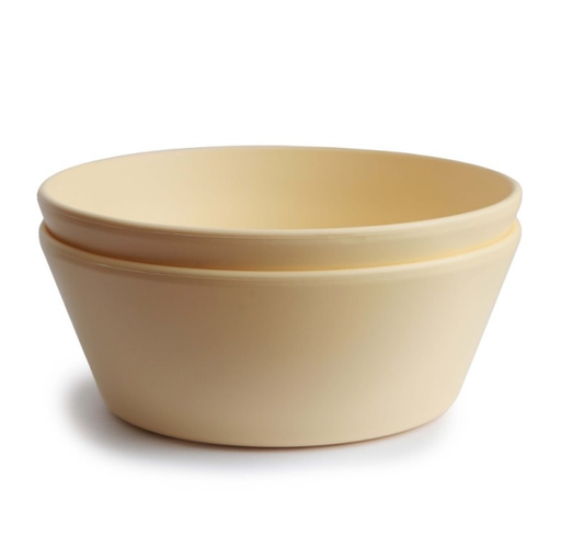 [434816] KOM, Bowls Round, rond, daffodil, geel, uni, PP, 2 stuk(s), bord