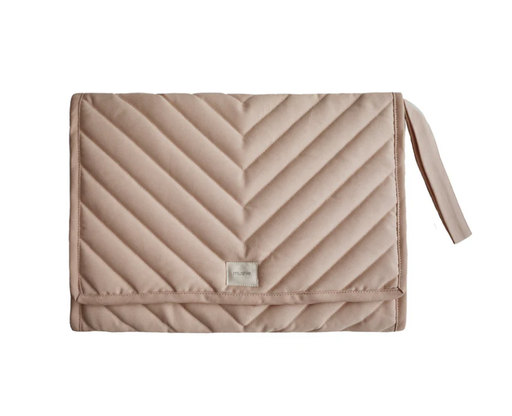 [434948] LUIERMATJE, natural, Portable Changing Pad, natural, ecru, uni, herbruikbaar, open 35.56x68.58cm