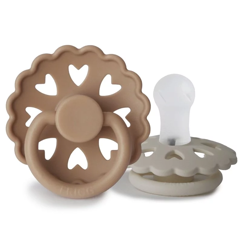 [451993] Frigg | Fopspeen Fairytale Ortho/Physio Silicone Duckling/Emperor T1 0-6 2-pack