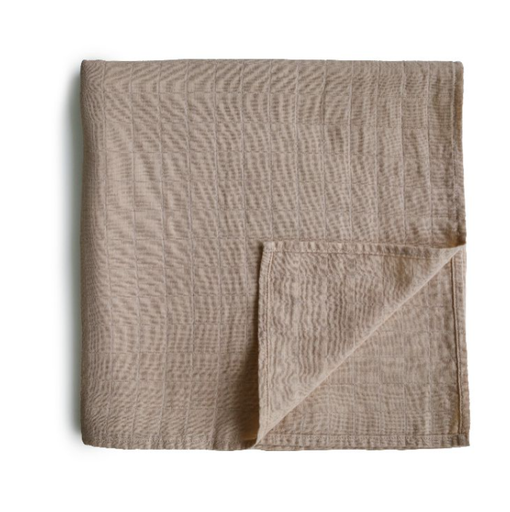 [466459] TETRA DOEK, 120x120cm, natural, ecru, Swaddle, uni, deken/wikkeldeken, 1 stuk(s)