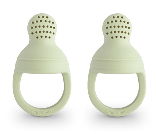 [473657] SABBELSPEEN, sage, groen, siliconen, met dop, Silicone Fresh Food Feeder, 2 stuk(s), 2023
