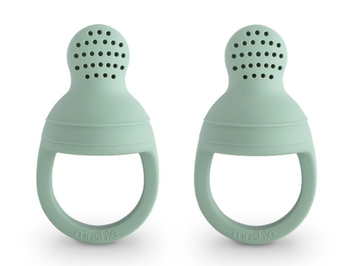 [473659] SABBELSPEEN, cambridge blue, blauw, siliconen, met dop, Silicone Fresh Food Feeder, 2 stuk(s), 2023
