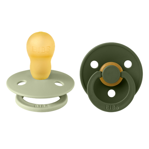 [384443] FOPSPEEN, Colour, 2-Pack T3, sage/hunter green, natuurlijk rubber, 18-36m, groen, ortho/physio, 2 stuk(s)