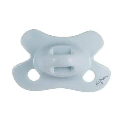 [398121] FOPSPEEN, Natural 0-6M, sil, ice, Pure Collection, blauw, siliconen speen, ortho/physio, 1 stuk(s), 2023
