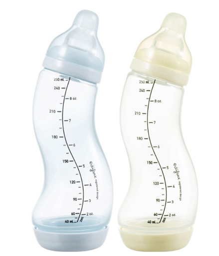 [444845] STANDAARDFLES/S-FLES, 250 ml, DP, ice/ popcorn, Basic, PES, Natural Double Pack, 0m+, 2 stuk(s), fles, 2023