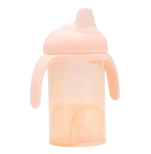 [456822] DRINKBEKER, 250 ml, blossom, roze, uni, kunststof, handvatten, drinktuit, 1 stuk(s), 2023