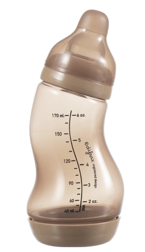[456834] STANDAARDFLES/S-FLES, 170 ml, N, cara caramel, Basic, Natural, silic speen/1 gaatje, 0m+, 1 stuk(s), fles, 2023