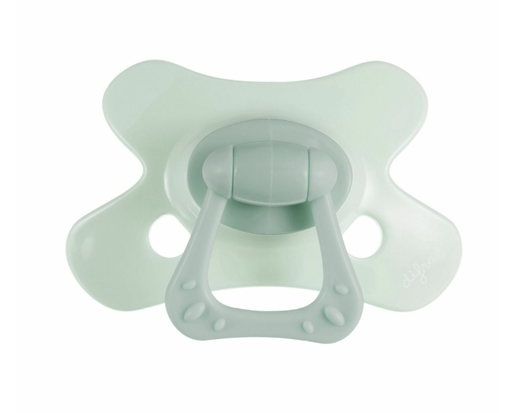 [482831] Difrax | Fopspeen Natural Green Jade Special Edition Ortho/Physio Groen 6-12M