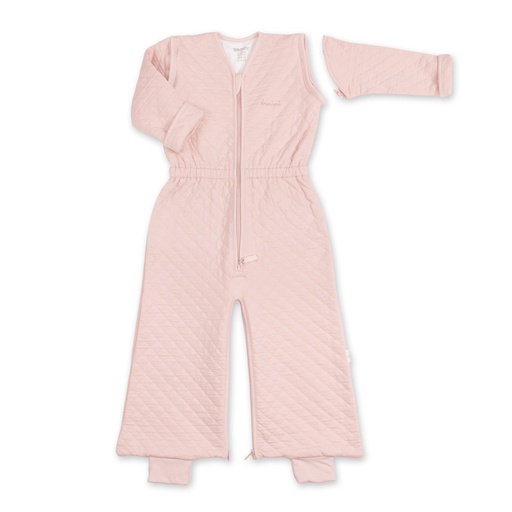 [472625] Bemini | Slaapzak Magic Bag Quilted Matelassé Jersey met Gordelopeningen 1.5TOG Blush 85cm