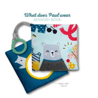 [406649] Taf Toys | Buggyboekje What Does Paul Wear Book North Pole +6M