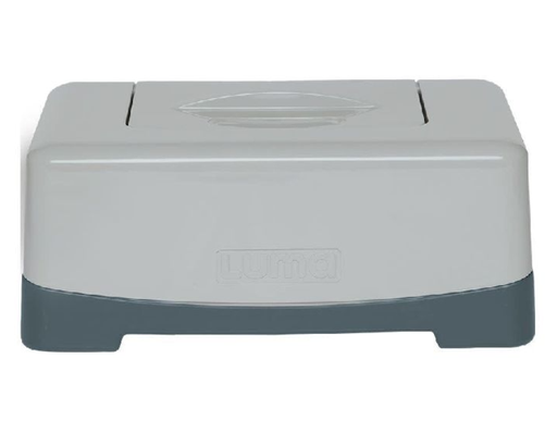 [408534] BOX, Easy wipe box, Sage Green, vr vochtige doekjes, vr zakdoeken, doos, groen, uni, kunststof, zakdoekhouder