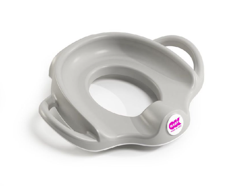 [435483] WC-VERKLEINER, Sofa, light grey, grijs, uni, bev op de bril, met handvat