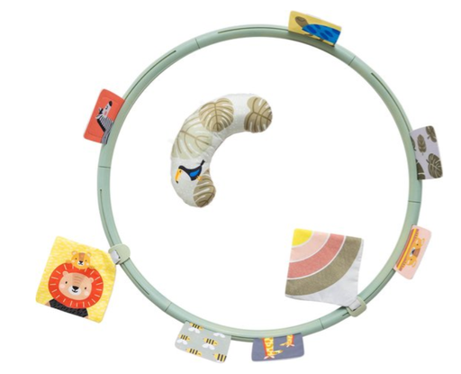 [456032] SPEELGOED PARK, Tummy-Time Trainer, kunststof/textiel, +muziek, +activities, vanaf 0 maand, liggend in het park