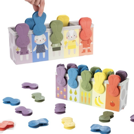 [469248] EDUCATIEF SPEELGOED, Count & Match Bunny Toy, multikleur, kunststof, +activities, vanaf 18 maanden, 2023