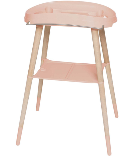 [477441] Bebe-Jou | Badstaander Sense Pale Pink vr Babybad Sense Kunststof/Hout