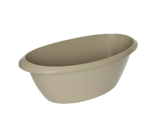 [477464] BAD, Baby bath, Olive Green, uni, kunststof, +badstop, 40x24x78cm, 2023
