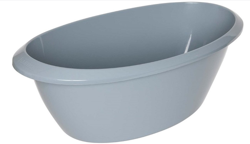 [477465] BAD, Baby bath, Iron Blue, uni, kunststof, +badstop, 40x24x78cm, 2023