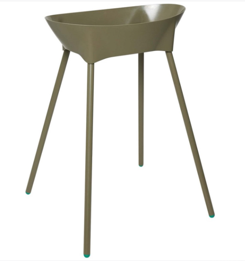 [477493] BADSTAANDER, Bath stand, Olive Green, dark olive, voor babybad Luma Baby bath, kunststof, 23x101x60cm, 2023