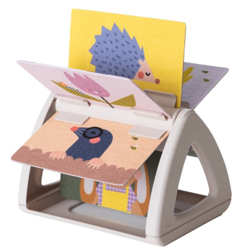 [477520] SPEELGOED PARK, Tummy-Time Spinning Book, Urban Garden, +activities, + muziek, vanaf 0 M, liggend in het park