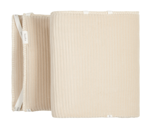 [390060] TOCHTKUSSEN, Vik sand, geribbeld, corduroy - velours, 30x180cm, vr park/babybed, 2023/24