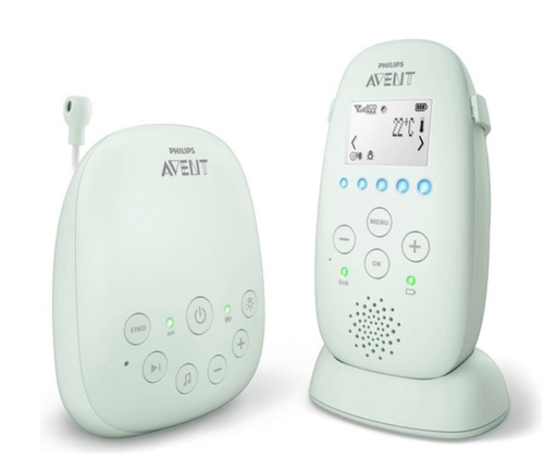 [353078] STANDAARD BABYFOON, SCD721/26, digitaal DECT eco modus, terugspr.f., nachtlamp, tot 330 m