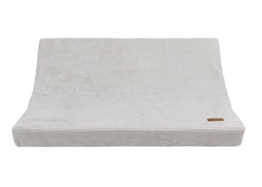 [389726] WASKUSSEN HOES, Sense pebble grey, Aankleedkussenhoes, grijs, geribbeld, velours, 45x70cm, 2023