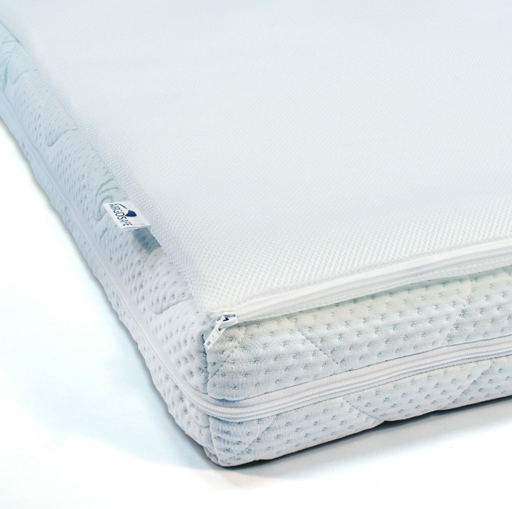[196433] MATRAS, 70x140, Airgosafe Panter, 11cm dik, koudschuim kern, 30 kg/m³, polyester/Tencel afnb. hoes, vr babybed