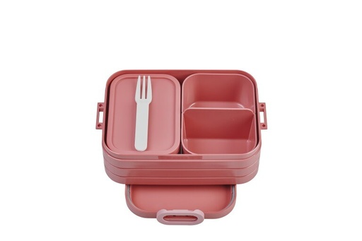 [462078] BROODDOOS, Bento Lunchbox Midi, vivid mauve, roze, uni, ABS, clipsluiting, 12x6.5x18.5cm, Take A Break