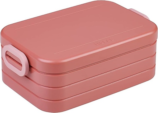 [462092] BROODDOOS, Lunchbox midi, vivid mauve, roze, uni, ABS, clipsluiting, 12 x 6.5x 18.5cm, Take A Break