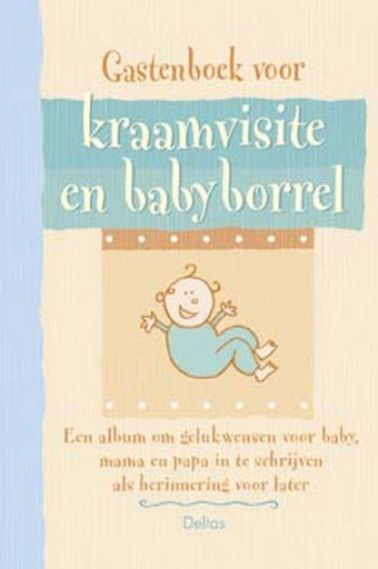 [97476] BOEK, gastenboek voor kraamvisite en babyborrel