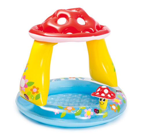 [139258] Intex | Zwembad Mushroom Babyzwembad Rond/Paddenstoel Overdekt 102x89cm