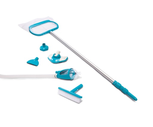 [348590]  Intex | Zwembad Toebehoren Deluxe Pool Maintenance Kit Onderhoudsset Steel/Borstel/Schepnet/Stofzuiger