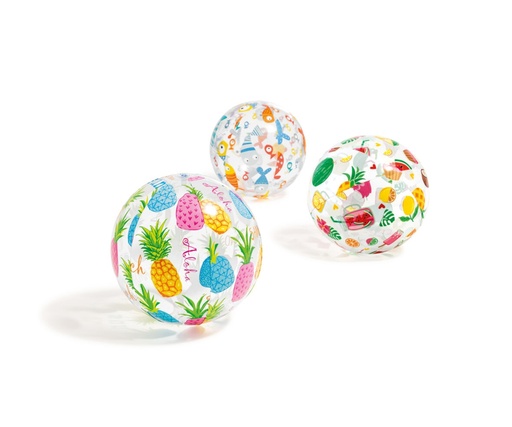 [375093] Intex | Strandspeelgoed Strandbal Lively Print Ø51cm