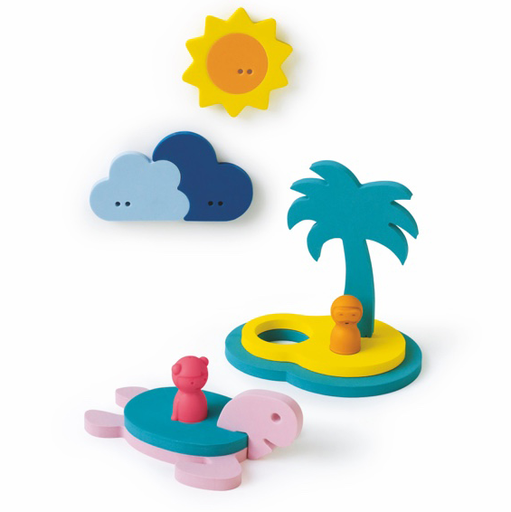[403674] Quut | Badspeelgoed Treasure Island Badpuzzel +10m