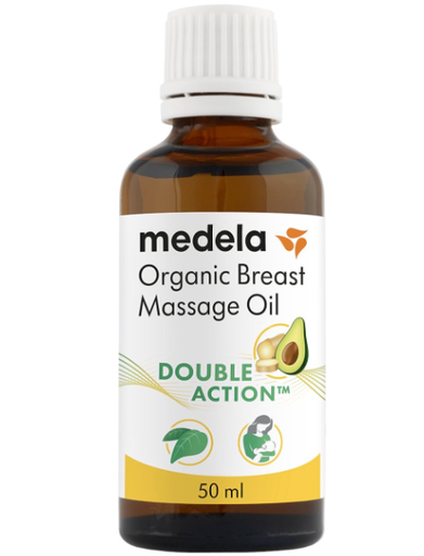 [478410] Medela | Olie Organic Breast Massage Oil vr Mama 50ml