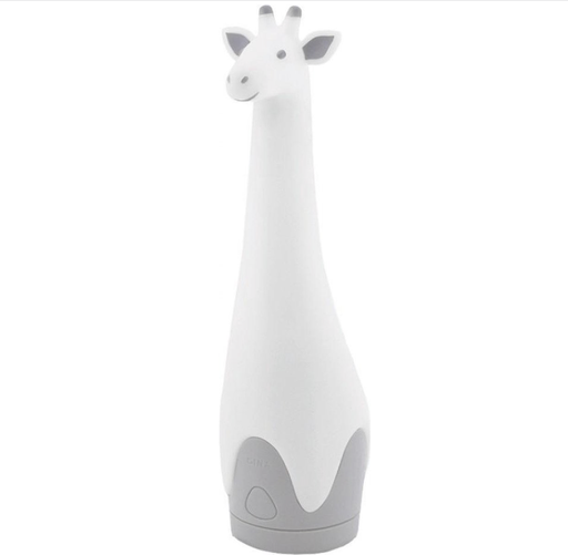 [354323] NACHTLAMP DRAADLOOS, Gina, grey, figuur: giraffe, 6x21cm, LED lampje, oplaadbaar via USB, 2020