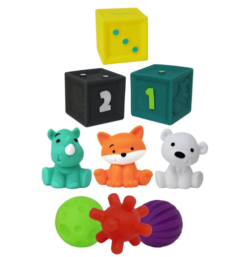 [385396] SPEELGOED PARK, Tub O' Toys, bal/kubus/ vos, Main, multikleur, vanaf 0 maand, liggend in het park