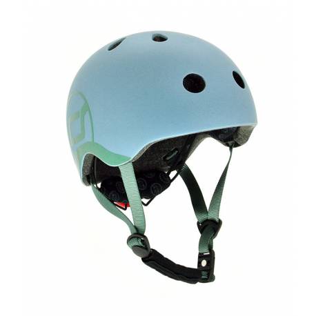 [405467] FIETSHELM, 45-51 cm, XS, steel, Glue on constructie, Hardshell constructie, met draaiknop, met padding