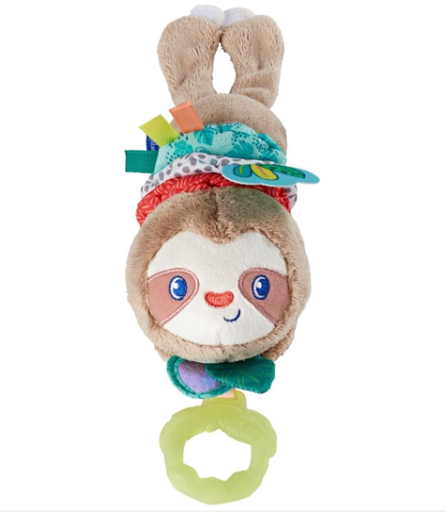 [405586] MAXI-COSI HANGER, Music & Motion Pulldown Sloth, siliconen/textiel, +muziek, +activities, vanaf 0 maand