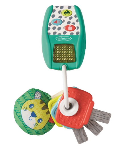 [405588] RAMMELAAR, Music & Lights Key Ring, multikleur, kunststof, +muziek, +activities, vanaf 6 maanden