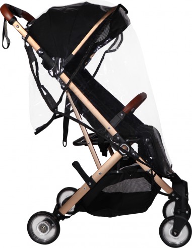 [454818] REGENSCHERM/WINDSCHERM, Rain Cover, transparant, vr buggy, polyethyleen- vinylacetaat, universeel model, 2022