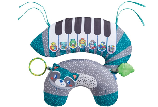 [455862] MUZIEKINSTRUMENT, 3-in-1 GROW WITH ME TUMMY TIME PIANO, multikleur, textiel, +muziek, +activities, vanaf 0 maand