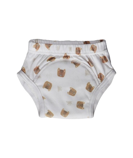 [473671] OEFENBROEKJE, 18-24M, leopard, aop luipaard kop, Blush & Blossom, Potty pants, herbruikbaar, 1 stuk(s), luier